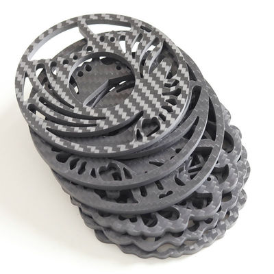 কাস্টমাইজড সিএনসি ফ্রিজিং কার্বন ফাইবার 0.05mm সহনশীলতা