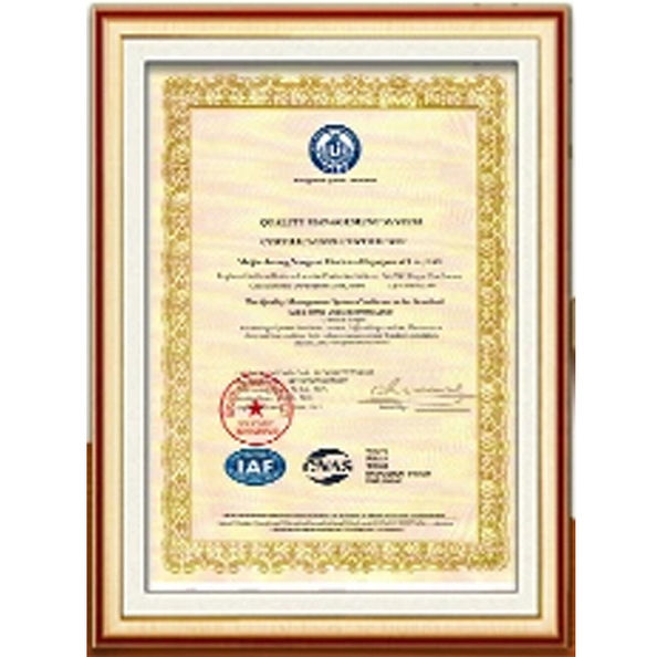 চীন Dongguan Zhaoyi Hardware Products Co., LTD. সার্টিফিকেশন